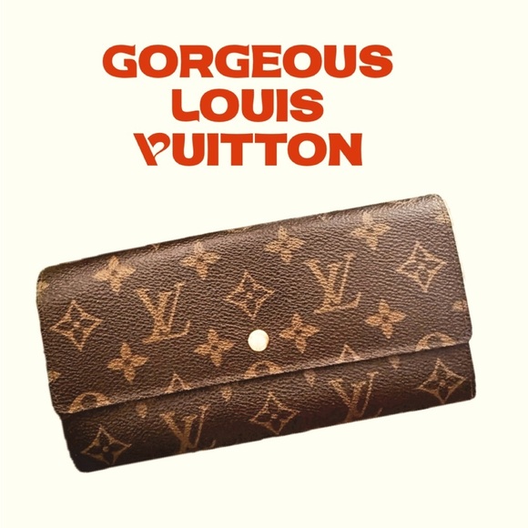 Louis Vuitton, beautiful vintage monogram, Sarah, wallet - Picture 1 of 14